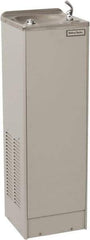 Halsey Taylor - 2.8 GPH Cooling Capacity Compact Floor Standing Water Cooler & Fountain - Vinyl Cabinet, 230 Watts, 2.5 Full Load Amperage, 0.16 hp - Exact Industrial Supply