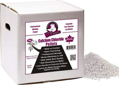 Bare Ground Solutions - 40 Lb Box Calcium Chloride Pellets - Effective to -20°F - Exact Industrial Supply