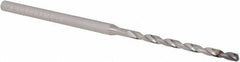 Walter-Titex - 2mm, 140° Point, Solid Carbide Micro Drill Bit - 72mm OAL, 31mm Flute Length, 3mm Shank Diam, Series A6589AMP - Exact Industrial Supply