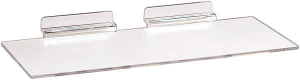 ECONOCO - Open Shelving Accessory/Component - 12" Long, Use with Slatwall - Exact Industrial Supply