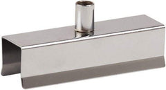 ECONOCO - Open Shelving Accessory/Component - Chrome Plated Finish, Use with 1" Square Tubing - Exact Industrial Supply