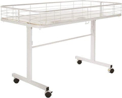 ECONOCO - 23-1/2" Wide x 31" High x 4-5/8" Deep, Folding Dump Table - Exact Industrial Supply