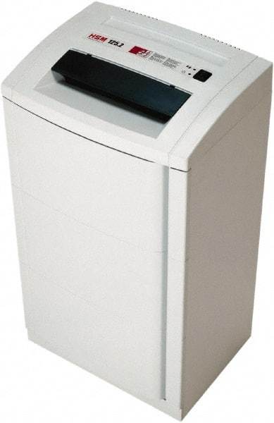 Ability One - 1/32 x 3/16" Strip, Single State Mixed Media Destroyer Automatic Shredder - 13.6" Long x 19.6" Wide x 24.2" High, Level 6 Security - Exact Industrial Supply