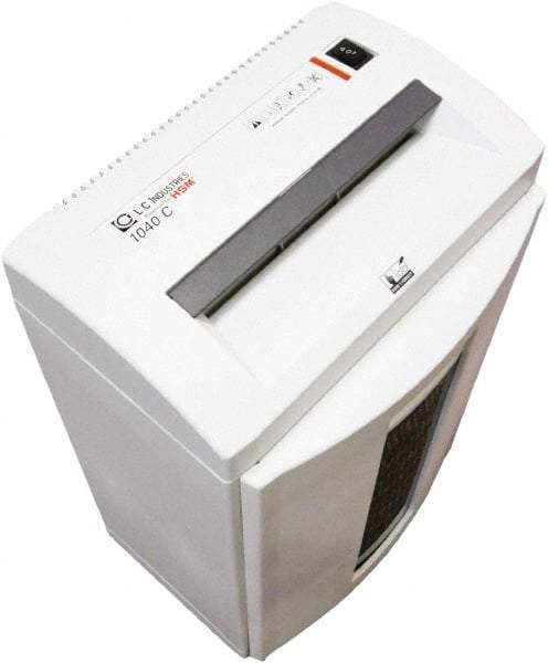 Ability One - 1/8 x 1-1/8" Strip, Single State Mixed Media Destroyer Cross Cut Shredder - 14-3/4" Long x 22" Wide x 10" High, Level 3 Security - Exact Industrial Supply