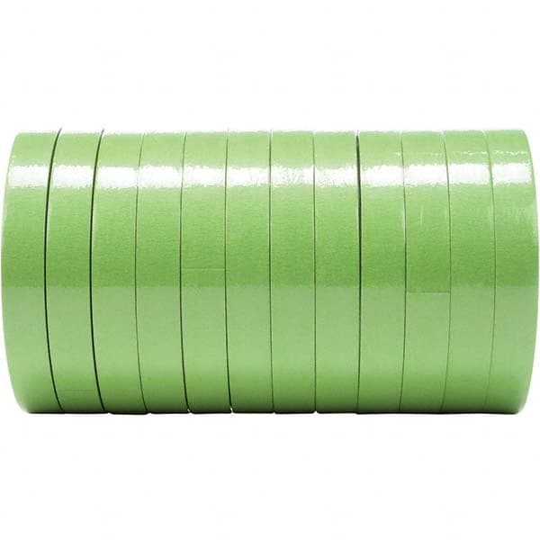 3M - 3mm Wide x 55 m x 6.7 mil Green Paper Masking Tape - Exact Industrial Supply