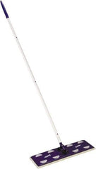 Swiffer - Green & Silver Mop - 17" Long x 5" Wide Head, 46" Long Handle, Microfiber Head - Exact Industrial Supply