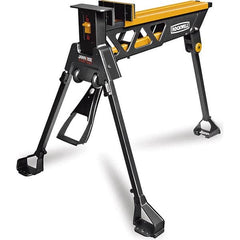 Rockwell - Stationary Work Benches, Tables Type: Foldup Sawhorse Top Material: Metal - Exact Industrial Supply