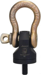 Jergens - 5,000 Lb Load Capacity Hoist Ring - 3/4 - 10 Thread, 1-1/2" Thread Length, Alloy Steel - Exact Industrial Supply