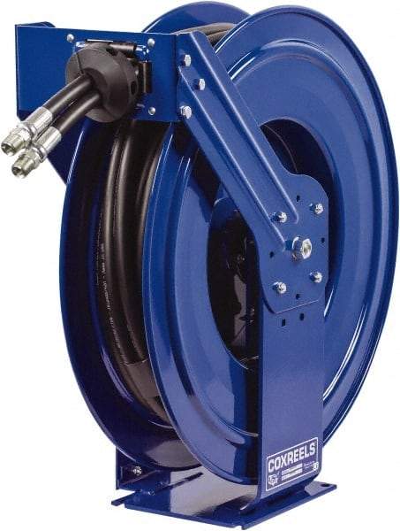 CoxReels - 50' Spring Retractable Hose Reel - 3,000 psi, Hose Included - Exact Industrial Supply