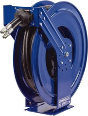 CoxReels - 50' Spring Retractable Hose Reel - 2,500 psi, Hose Included - Exact Industrial Supply