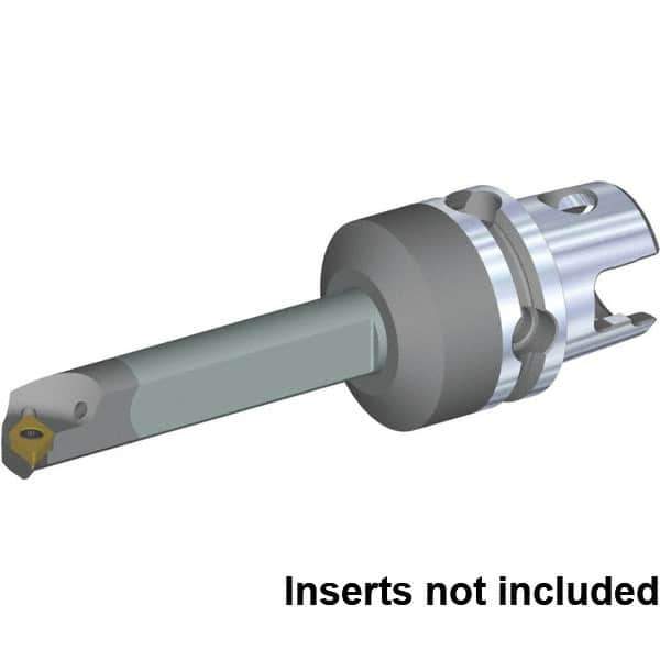 Kennametal - Left Hand Cut, 20mm Min Bore Diam, Size KM40TS Carbide Modular Boring Cutting Unit Head - 80mm Max Bore Depth, Through Coolant, Compatible with DP.. 070204, DP.. 2151 - Exact Industrial Supply