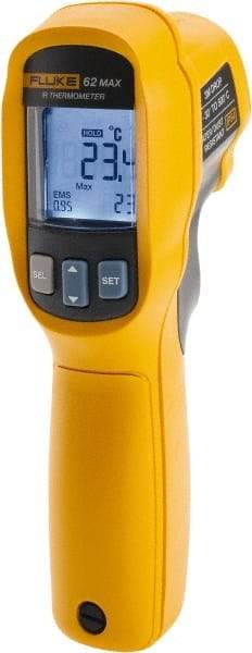 Fluke - -30 to 500°C (-22 to 932°F) Infrared Thermometer - 10:1 Distance to Spot Ratio - Exact Industrial Supply