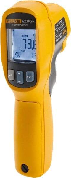 Fluke - -30 to 650°C (-22 to 1202°F) Infrared Thermometer - 12:1 Distance to Spot Ratio - Exact Industrial Supply
