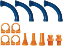 Loc-Line - 1/4" Hose Inside Diam, Coolant Hose Extended Elbow - For Use with Loc-Line Modular Hose System - Exact Industrial Supply