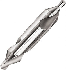 Magafor - #1 Plain Cut 60° Incl Angle Cobalt Combo Drill & Countersink - Exact Industrial Supply
