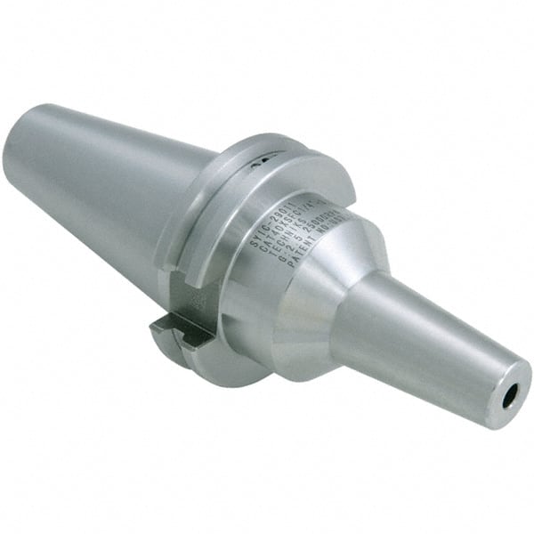 Techniks - 5/8" Hole Diam, CAT40 Taper Shank Shrink Fit Tool Holder & Adapter - Exact Industrial Supply