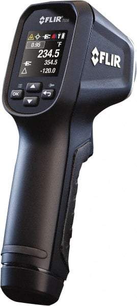 FLIR - -30 to 650°C (-22 to 1,202°F) Infrared Thermometer - 30:1 Distance to Spot Ratio - Exact Industrial Supply