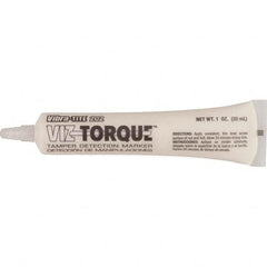 Vibra-Tite - Markers & Paintsticks Type: Visual Vibratory Indicator Color: White - Exact Industrial Supply