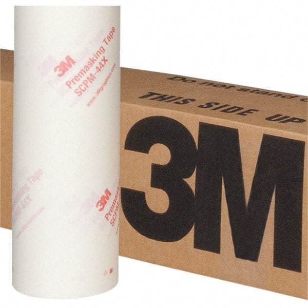 3M - 24" Wide x 100 Yd Long Clear Painter's Tape - Series 80767 - Exact Industrial Supply