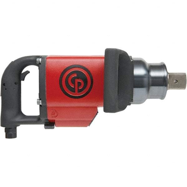 Chicago Pneumatic - 1-1/2" Drive, 3,500 RPM, 3,600 Ft/Lb Torque Impact Wrench - D-Handle, 51.5 CFM, 90 psi, 1/2" NPT Inlet - Exact Industrial Supply