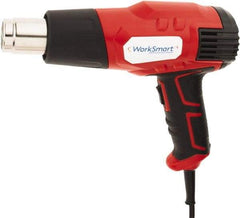 Value Collection - 572 to 932°F Heat Setting, Heat Gun - 120 Volts, 12.5 Amps, 1,500 Watts, 6' Cord Length - Exact Industrial Supply