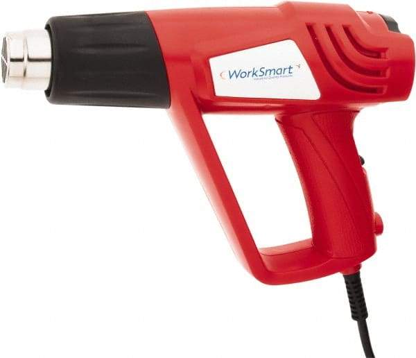 Value Collection - 122 to 1,022°F Heat Setting, Heat Gun - 120 Volts, 12.5 Amps, 1,500 Watts, 6' Cord Length - Exact Industrial Supply