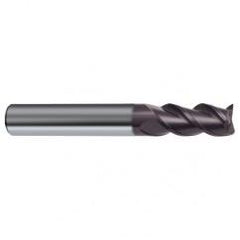 12mm Dia. - 83mm OAL - 45° Helix Firex Carbide End Mill - 3 FL - Exact Industrial Supply