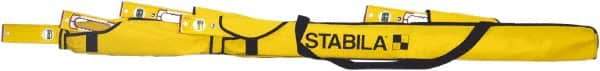 Stabila - Level Soft Case Mount - Yellow, Use with 96" Level - Exact Industrial Supply