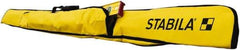 Stabila - Level Soft Case Mount - Yellow, Use with Levels up to 48" - Exact Industrial Supply