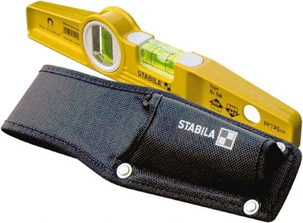Stabila - Level Holster Mount - Black, Use with 25010, 25100, 25245 & 25360 - Exact Industrial Supply
