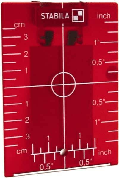 Stabila - Laser Level Target Plate - Use with LAR200, LAR250 - Exact Industrial Supply