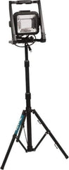 Makita - Portable Work Light Tripod Mount - Use with Portable Utility Lights - Exact Industrial Supply