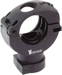 Transair - 1-1/2" ID, 40mm OD, Bracket - Plastic, 232 Max psi, 1/2 Female NPT, 3-15/16" Long - Exact Industrial Supply