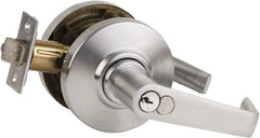 Schlage - Classroom Lever Lockset for 1-3/8 to 1-7/8" Thick Doors - Exact Industrial Supply
