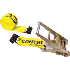 Strap Sling: 4″ Wide, 5,400 lb Vertical Yellow
