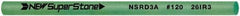 Value Collection - Round Ceramic Finishing Stick - 100mm Long x 2.35mm Wide x 2.4mm Thick, 120 Grit - Exact Industrial Supply