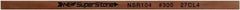 Value Collection - Flat Ceramic Finishing Stick - 100mm Long x 1.5mm Wide x 4mm Thick, 300 Grit - Exact Industrial Supply