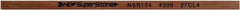 Value Collection - Flat Ceramic Finishing Stick - 100mm Long x 1mm Wide x 4mm Thick, 300 Grit - Exact Industrial Supply