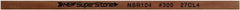 Value Collection - Flat Ceramic Finishing Stick - 100mm Long x 1mm Wide x 1mm Thick, 300 Grit - Exact Industrial Supply