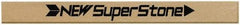 Value Collection - Flat Ceramic Finishing Stick - 40mm Long x 1mm Wide x 6mm Thick, 180 Grit - Exact Industrial Supply