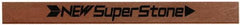 Value Collection - Flat Ceramic Finishing Stick - 40mm Long x 0.8mm Wide x 4mm Thick, 300 Grit - Exact Industrial Supply