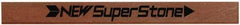 Value Collection - Flat Ceramic Finishing Stick - 40mm Long x 1mm Wide x 4mm Thick, 300 Grit - Exact Industrial Supply