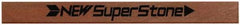 Value Collection - Flat Ceramic Finishing Stick - 40mm Long x 1mm Wide x 6mm Thick, 300 Grit - Exact Industrial Supply