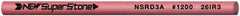 Value Collection - Round Ceramic Finishing Stick - 100mm Long x 2.35mm Wide, 1,200 Grit - Exact Industrial Supply