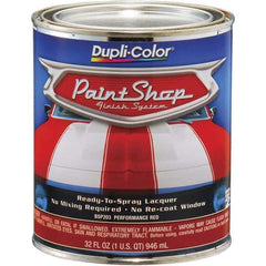 Dupli-Color - Performance Red Automotive Topcoat - 1 Qt Can - Exact Industrial Supply