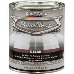 Dupli-Color - Clear Gloss Topcoat Automotive Topcoat - 1 Qt Can - Exact Industrial Supply