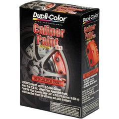 Dupli-Color - 16 oz Red Automotive Heat Resistant Paint - Gloss Finish, 500°F Max Temp, Comes in Aerosol Can - Exact Industrial Supply