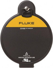 Fluke - 4\x94 Diam, Infrared Viewing Window - 9.35" View Area, .16\x94 Thickness, Use with Fluke IR Cameras - Exact Industrial Supply