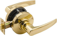Schlage - Passage Lever Lockset for 1-3/8" Thick Doors - Exact Industrial Supply