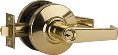 Schlage - Classroom Lever Lockset for 1-3/8" Thick Doors - Exact Industrial Supply